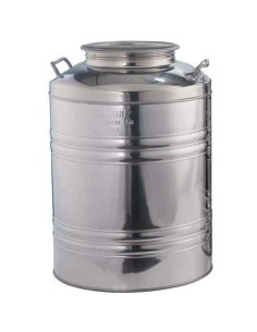 BIDONE IN ACCIAIO INOX 30 LT LA NUOVA SANSONE su TreG Ingrosso