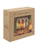 Dispenser moderno in legno 3 x 1,5 L Secret de Gourmet