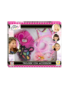 MISS CARINA - SET TRUCCHI BIMBA COFANETTO PRINCIPESSA CON ACCESSORI