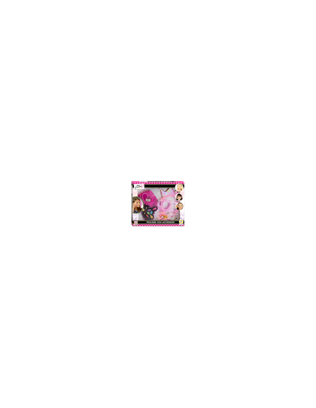MISS CARINA - SET TRUCCHI BIMBA COFANETTO PRINCIPESSA CON ACCESSORI