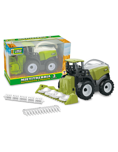 LINEA VERDE - MIETITREBBIA GIOCATTOLO 3 IN 1 A FRIZIONE