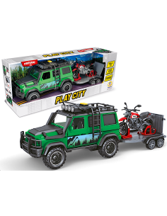 PLAY CITY - FUORISTRADA MOTOCROSS GIOCATTOLO ASSORTITO