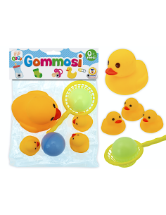 GOGO - GOMMOSI PAPERELLE CON RETINO GIOCO PER NEONATO