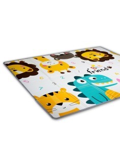 GOGO - TAPPETONE DOUBLE FACE 180X200CM PIEGHEVOLE