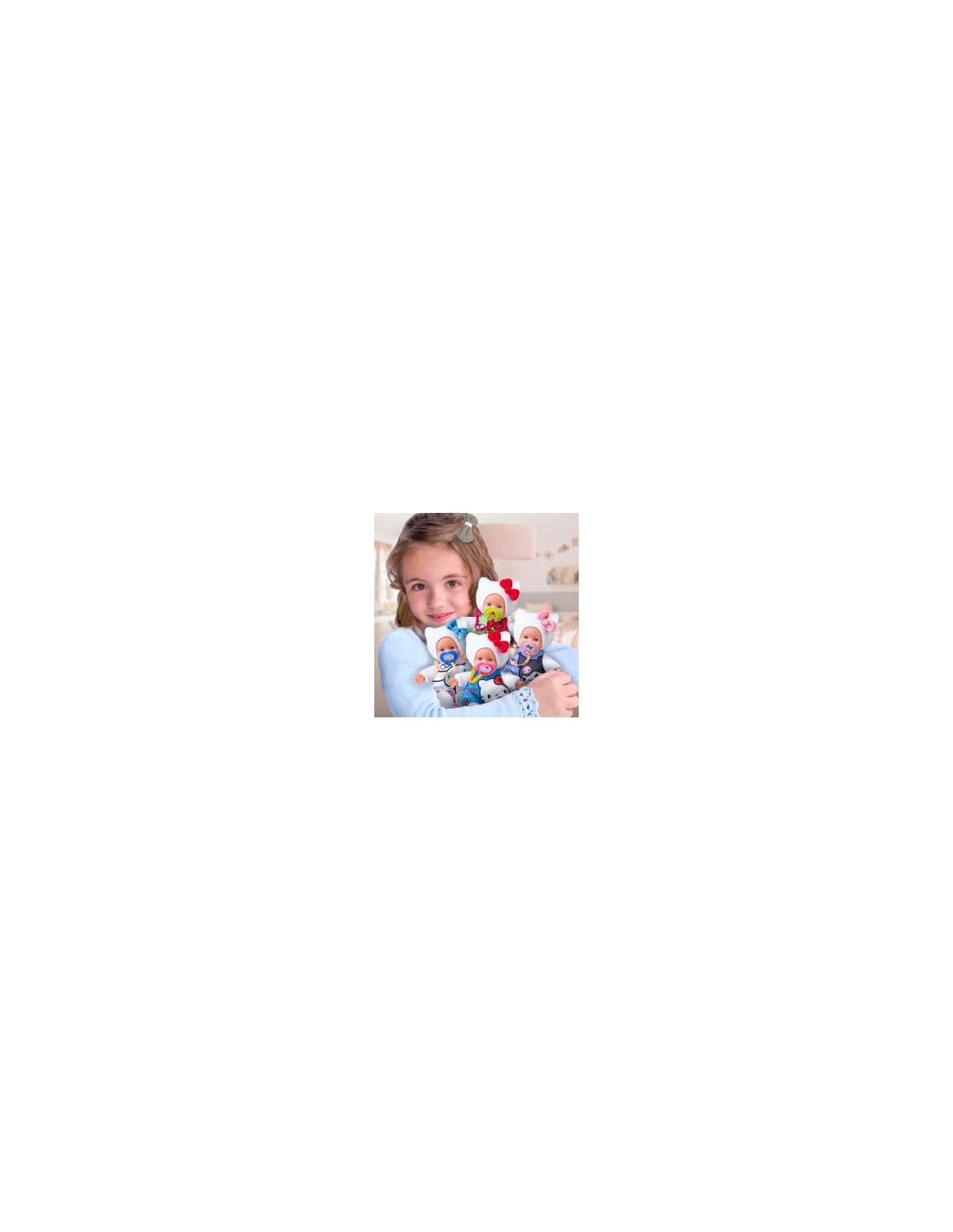 Nenuco Hello Kitty & Friends Bambola Bebè Cute Friends – Famosa ASSORTITO