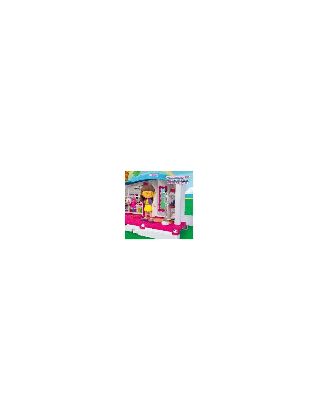 Pinypon Top Style Closet Famosa – Playset Guardaroba Bambole con Accessori