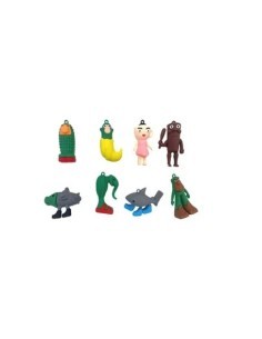 Trallalero Brainrot Collection – Portachiavi 3D Mini Personaggio a Sorpresa (Busta Singola)