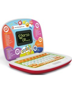 CAROTINA, LAPTOP EDUCATIVO, 500 ATTIVITÀ, 35 FUNZIONI, 5 AREE TEMATICHE, 3-6 ANNI