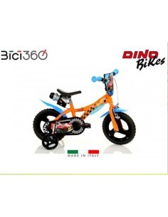 Bicicletta Hot Wheels 12 Pollici con rotelle per bambini