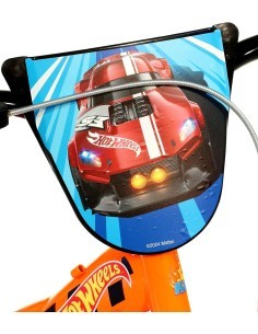 Bicicletta Hot Wheels 12 Pollici con rotelle per bambini