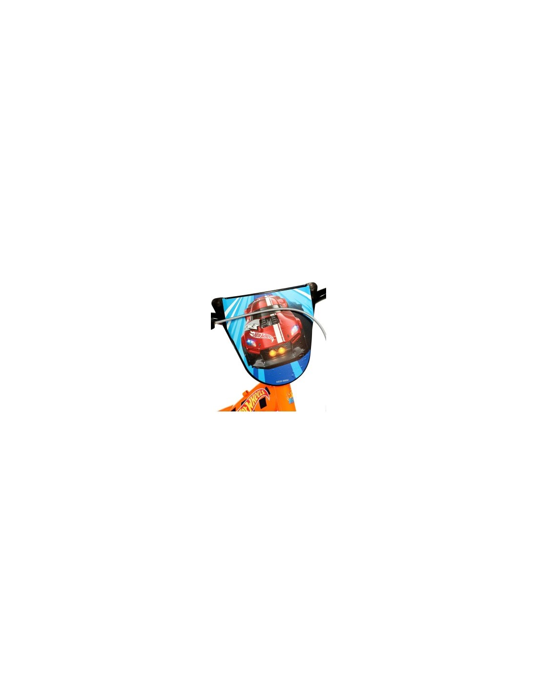 Bicicletta Hot Wheels 12 Pollici con rotelle per bambini