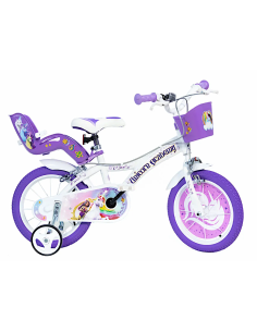 Bicicletta Bambino Dino Bikes Unicorn Academy 14"