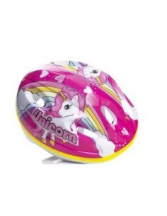 Casco Bici Bambina Dino Bikes Unicorn Omologato Misura Regolabile