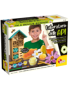 I'M GENIUS LABORATORIO DELLE API, KIT SCIENTIFICO EDUCATIVO