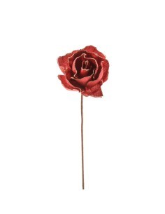 Rosa di Natale rossa, diam.15 cm H55 cm, pianta elegante, La magia di natale per decorazioni e centrotavola festivi