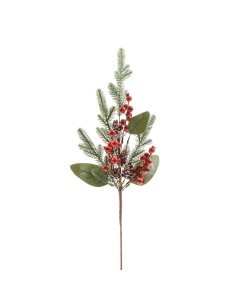Tralcio di Natale con bacche 60 cm, decorazione festiva elegante, La magia di natale per alberi, ghirlande e centrotavola