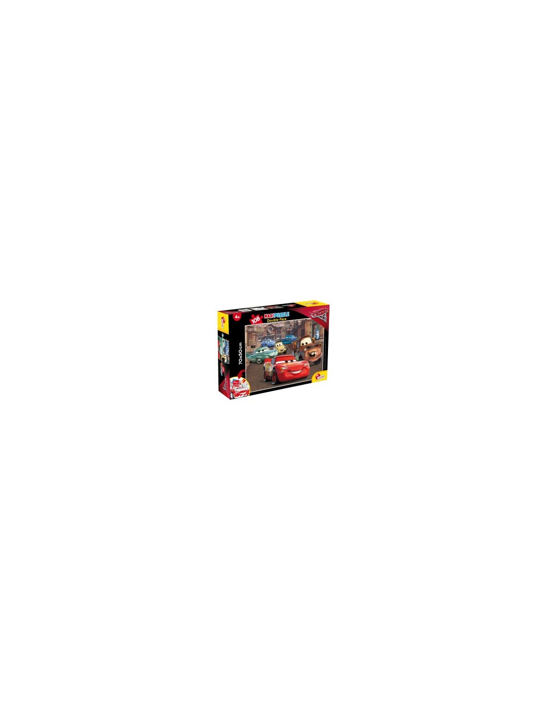 DISNEY PUZZLE, DF MAXI FLOOR 108 PEZZI, CARS 3 RACER, PUZZLE BAMBINI