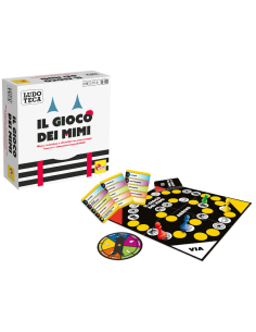 LUDOTECA 110469 IL GIOCO DEI MIMI GIOCO DA TAVOLO, CARTE E PEDINE