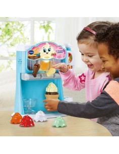 VTech La Mia Magica Gelateria - Gioco Educativo per Bambini 2-6 Anni con 12 Accessori