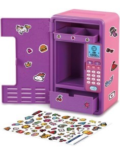VTech KidiSecrets Magic Locker Rosa - Cassaforte Interattiva con Giochi Educativi 6-12 Anni
