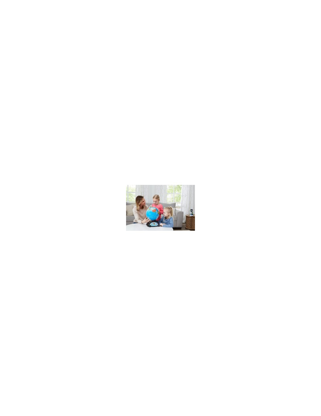 VTech Giramondo - Video Mappamondo Interattivo con Penna Touch e 600 Video Educativi