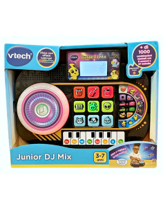 VTech Junior DJ Mix - Console da DJ Interattiva per Bambini 3-7 Anni
