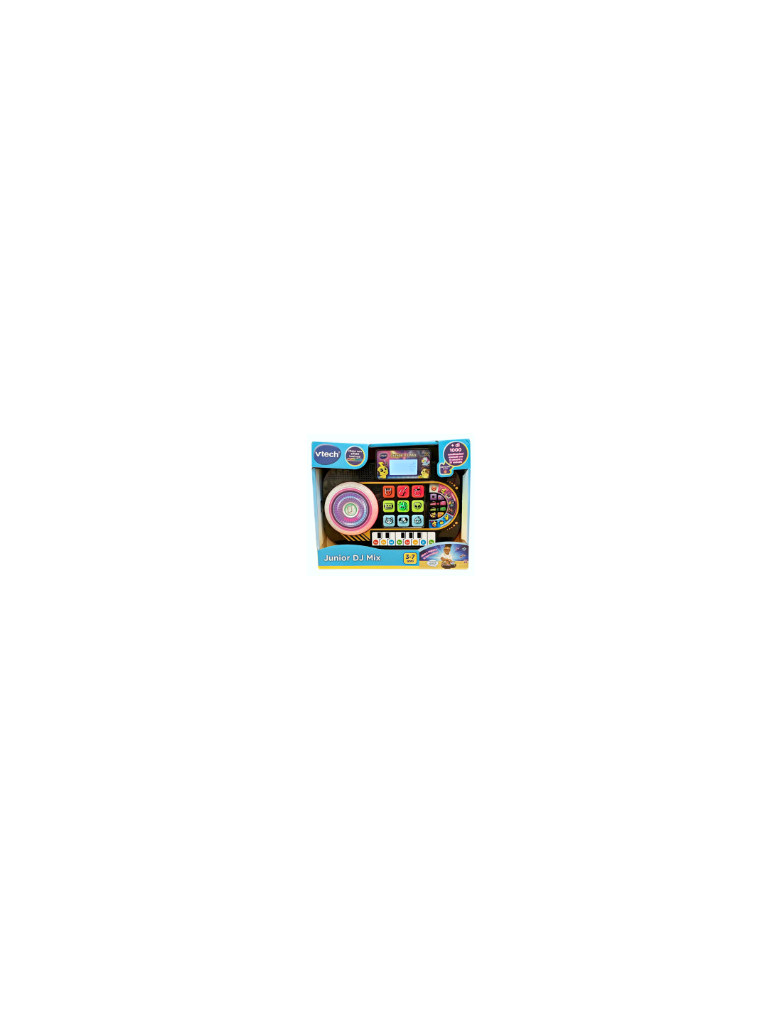 VTech Junior DJ Mix - Console da DJ Interattiva per Bambini 3-7 Anni