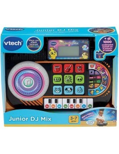 VTech Junior DJ Mix - Console da DJ Interattiva per Bambini 3-7 Anni