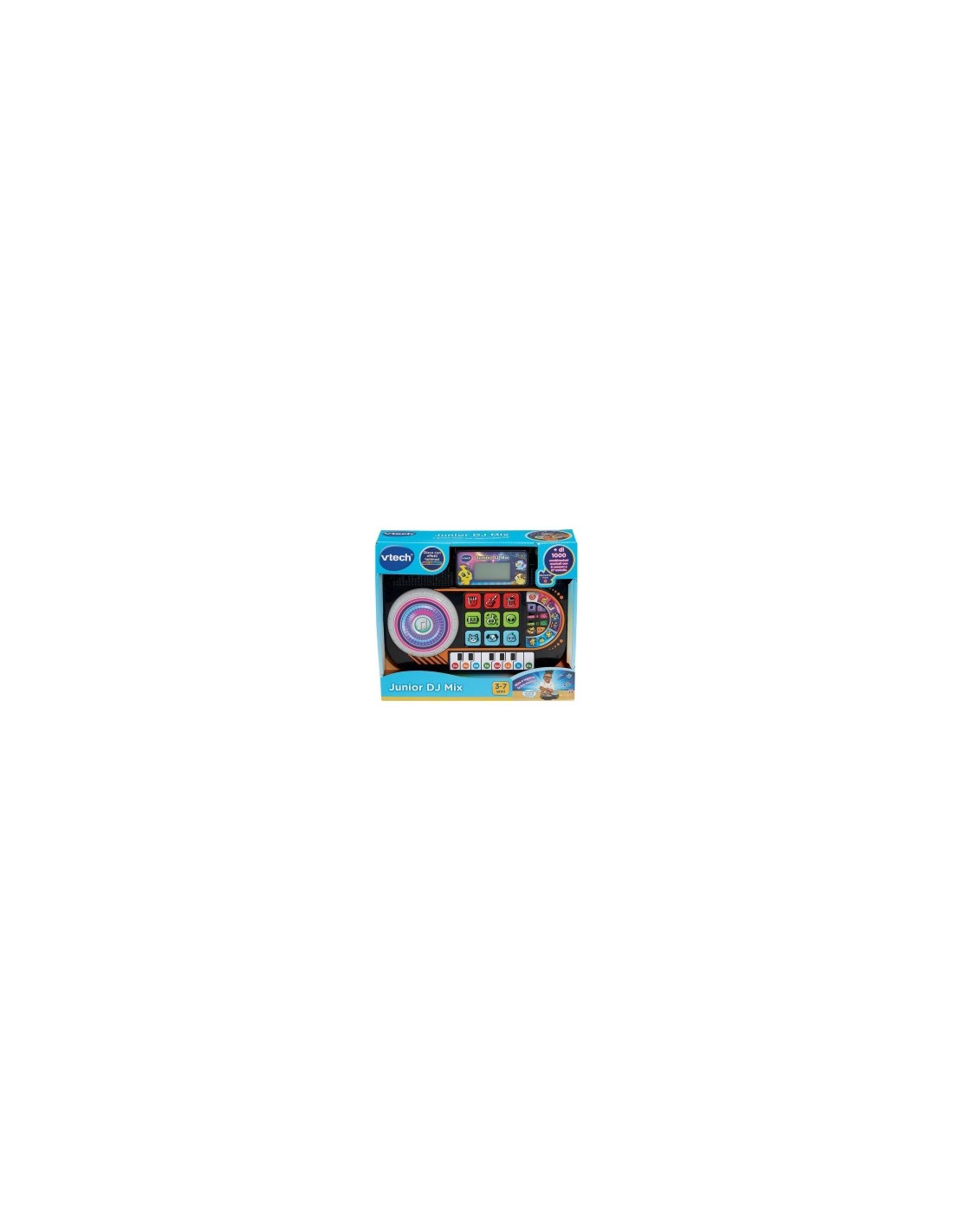 VTech Junior DJ Mix - Console da DJ Interattiva per Bambini 3-7 Anni