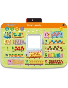 VTech Magico Tavolo Interattivo ToccaImpara - Tavolo Multiattività 5 in 1 per Bambini 3-6 Anni