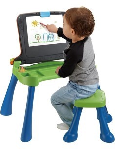 VTech Magico Tavolo Interattivo ToccaImpara - Tavolo Multiattività 5 in 1 per Bambini 3-6 Anni