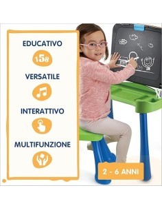 VTech Magico Tavolo Interattivo ToccaImpara - Tavolo Multiattività 5 in 1 per Bambini 3-6 Anni