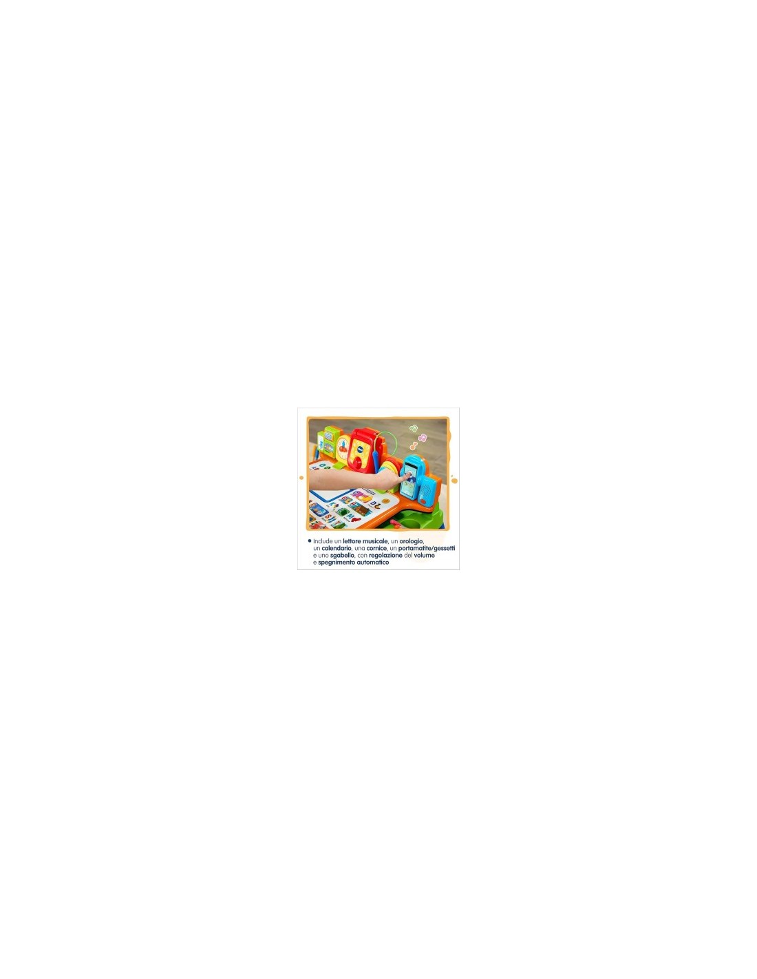 VTech Magico Tavolo Interattivo ToccaImpara - Tavolo Multiattività 5 in 1 per Bambini 3-6 Anni