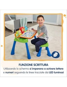 VTech Magico Tavolo Interattivo ToccaImpara - Tavolo Multiattività 5 in 1 per Bambini 3-6 Anni