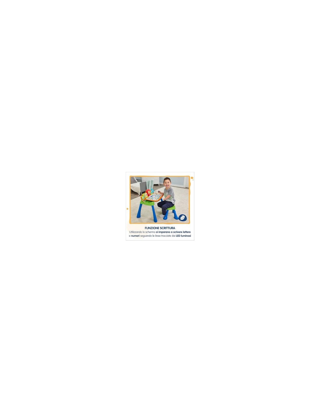 VTech Magico Tavolo Interattivo ToccaImpara - Tavolo Multiattività 5 in 1 per Bambini 3-6 Anni