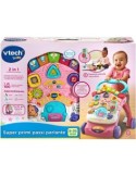 VTech Super Primi Passi Parlante 2 in 1 - Rosa, Gioco Educativo per Bambini 9-36 Mesi