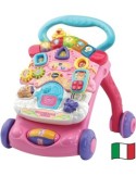 VTech Super Primi Passi Parlante 2 in 1 - Rosa, Gioco Educativo per Bambini 9-36 Mesi