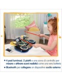 VTech Kidi DJ Drums - Batteria Elettronica Interattiva per Bambini 6+ Anni
