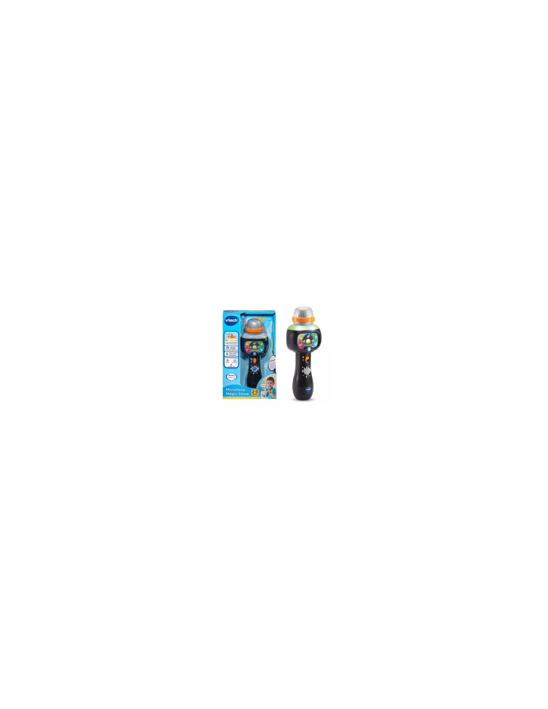 VTech Microfono Magic Show - Microfono Karaoke per Bambini 2-5 Anni