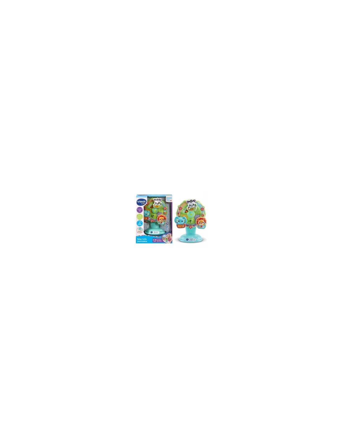 VTech Baby Ruota Panoramica - Gioco Interattivo per Bambini 6-36 Mesi