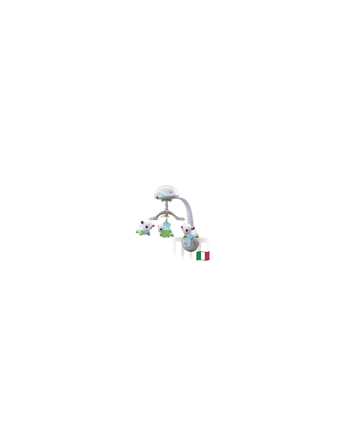 VTech Giostrina Dolci Pecorelle - Luce Notturna Musicale per Bambini 0-36 Mesi