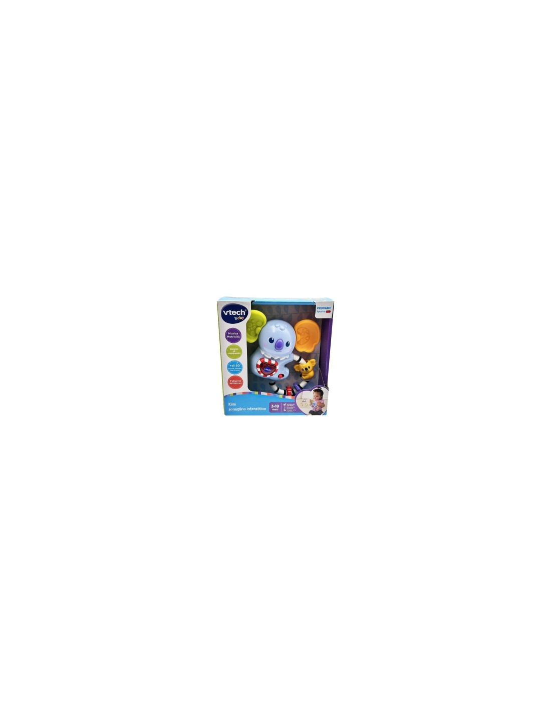 VTech Kimi Sonaglino Interattivo - Gioco Neonato 3-18 Mesi con Suoni e Luci