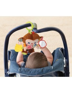 VTech Noè Scimmietta Canterina - Sonaglio Interattivo per Neonati 3-36 Mesi