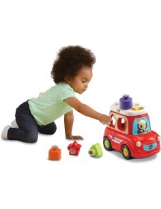 VTech La Mia Prima Macchina delle Forme - Tamburo Musicale Interattivo 12-36 Mesi