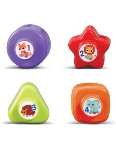 VTech La Mia Prima Macchina delle Forme - Tamburo Musicale Interattivo 12-36 Mesi