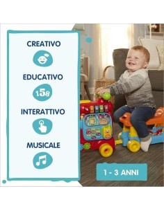 VTech Edo Maxi Treno Cavalcabile - Trenino Elettrico 7 in 1 Multiattività 12-36 Mesi
