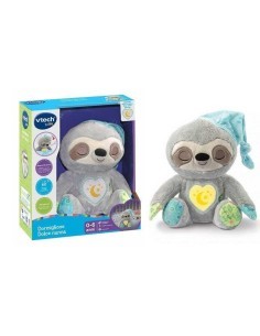 VTech Dormiglione Dolce Nanna - Peluche Interattivo con Ninne Nanne, Luci e Suoni