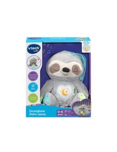 VTech Dormiglione Dolce Nanna - Peluche Interattivo con Ninne Nanne, Luci e Suoni
