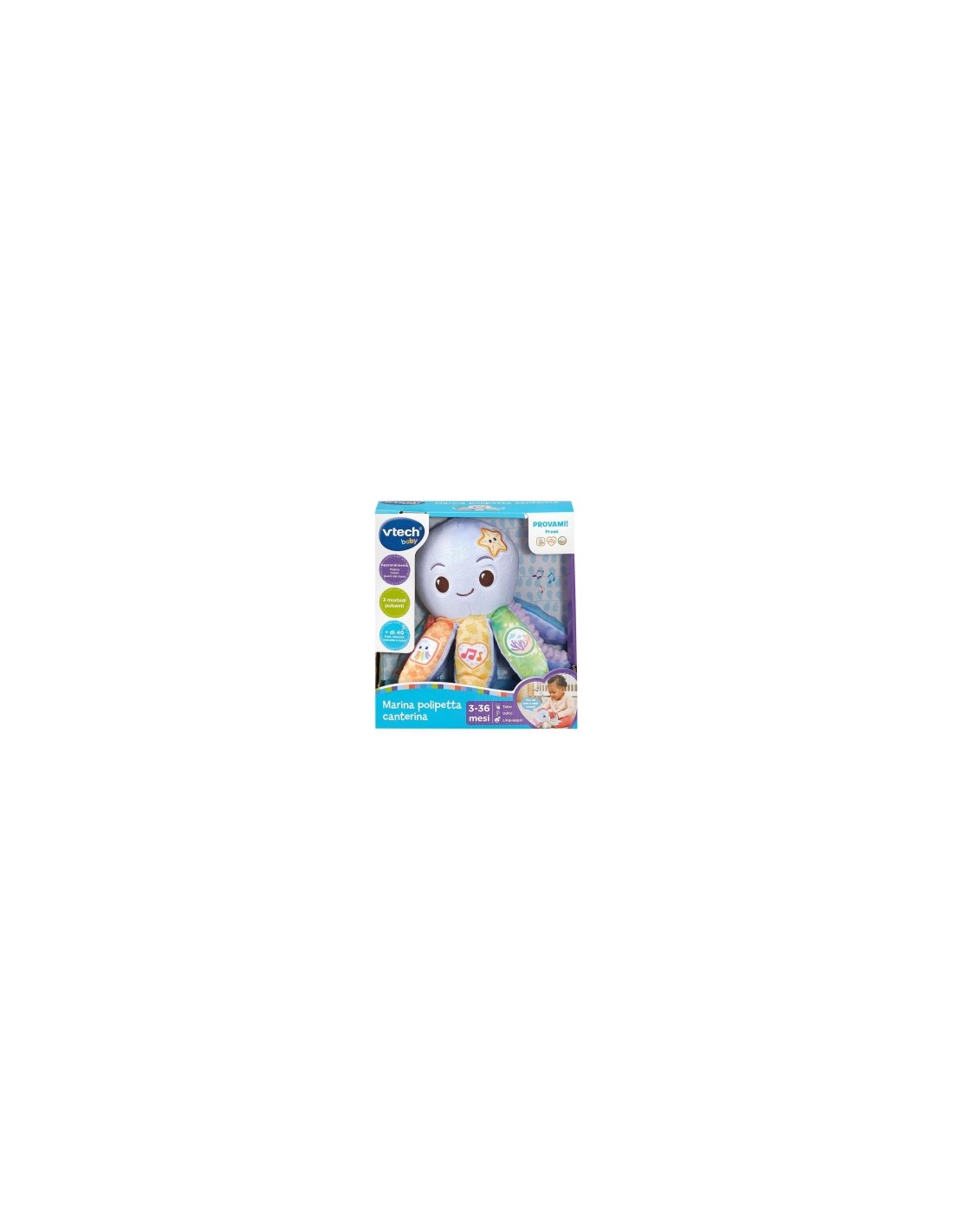 VTech Marina Polipetta Canterina - Peluche Interattivo 3-36 Mesi