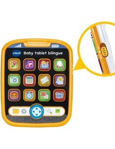 VTech Baby Tablet Bilingue - Tablet Educativo Bambini 9-36 Mesi